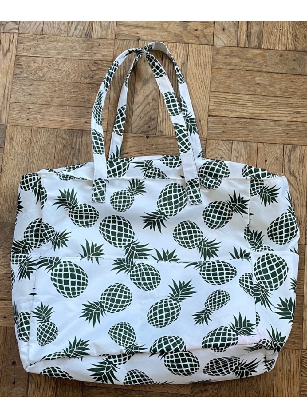 Pineapple tote bag pineapple beach bag pineapple bag